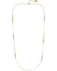 Vince Camuto Vince Camuto Crystal Station Long Silver- Necklace - 1
