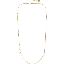 Vince Camuto Vince Camuto Crystal Station Long Silver- Necklace