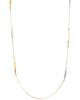 Vince Camuto Vince Camuto Crystal Station Long Silver- Necklace - 2