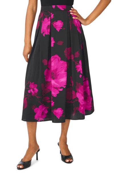 Vince Camuto Vince Camuto Double Pleated Midi Skirt