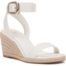 Vince Camuto Vince Camuto Fainel Espadrille Ankle Strap Platform Wedge Sandal
