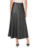 Vince Camuto Vince Camuto Faux Leather Seamed Midi Skirt - 5