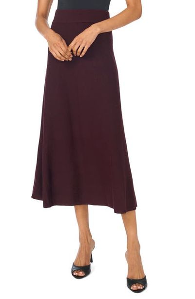 Vince Camuto Vince Camuto Flared Knit Midi Skirt