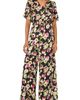 Vince Camuto Vince Camuto Floral Flutter Sleeve Jumpsuit - 1