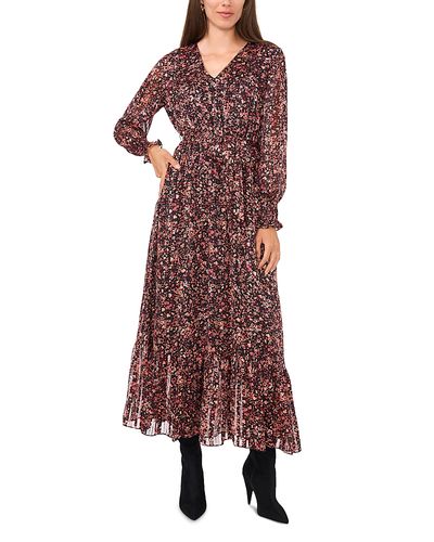 Vince Camuto Vince Camuto Floral Print Maxi Dress