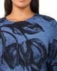 Vince Camuto Vince Camuto Floral Sketch Crewneck Sweater - 3
