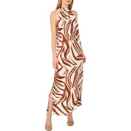 Vince Camuto Vince Camuto Halter Tie Back Maxi Dress