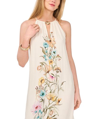 Vince Camuto Vince Camuto High Neck Flowy Maxi Dress