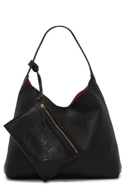 Vince Camuto Vince Camuto Jenna Pebble Leather Hobo Bag