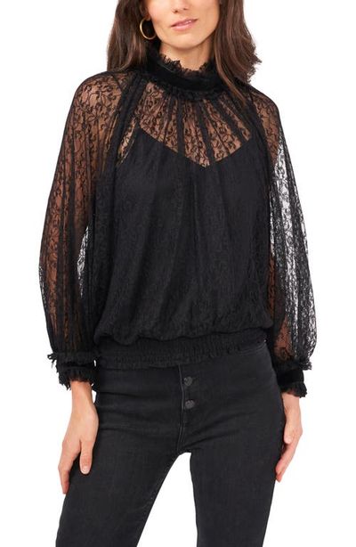 Vince Camuto Vince Camuto Lace Long Sleeve Blouse