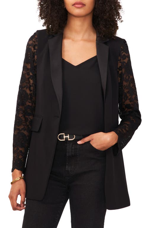 Vince Camuto Vince Camuto Lace Sleeve Blazer