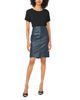 Vince Camuto Vince Camuto Longline Faux Leather Skirt - 2