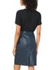 Vince Camuto Vince Camuto Longline Faux Leather Skirt - 3