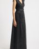 Vince Camuto Vince Camuto Metallic Crinkle Gown - 3