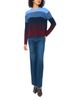 Vince Camuto Vince Camuto Ombre Stripe Crewneck Sweater - 2