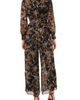 Vince Camuto Vince Camuto Paisley Long Sleeve Chiffon Jumpsuit - 2