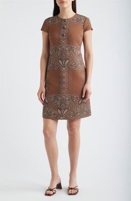 Vince Camuto Vince Camuto Paisley Print Shift Dress
