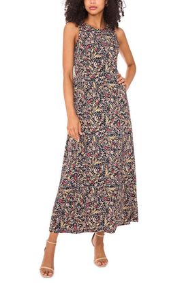 Vince Camuto Vince Camuto Paisley Print Sleeveless Jersey Maxi Dress