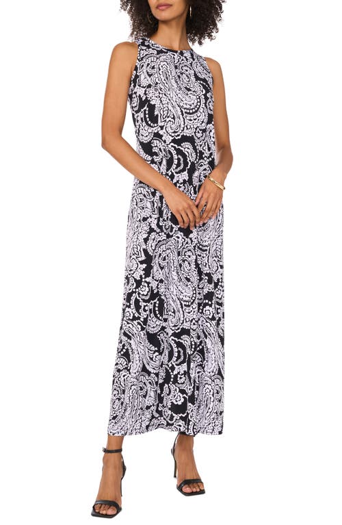 Vince Camuto Vince Camuto Paisley Sleeveless Jersey Maxi Dress