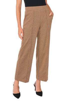 Vince Camuto Vince Camuto Pintuck Front Wide Leg Ankle Pants