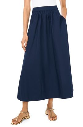 Vince Camuto Vince Camuto Poplin Maxi Skirt