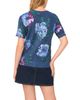 Vince Camuto Vince Camuto Printed Short Sleeve Crewneck Sweater - 3
