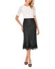 Vince Camuto Vince Camuto Scalloped Lace Hem Midi Skirt - 2
