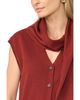 Vince Camuto Vince Camuto Scarf Neck Button Front Sweater Vest - 4