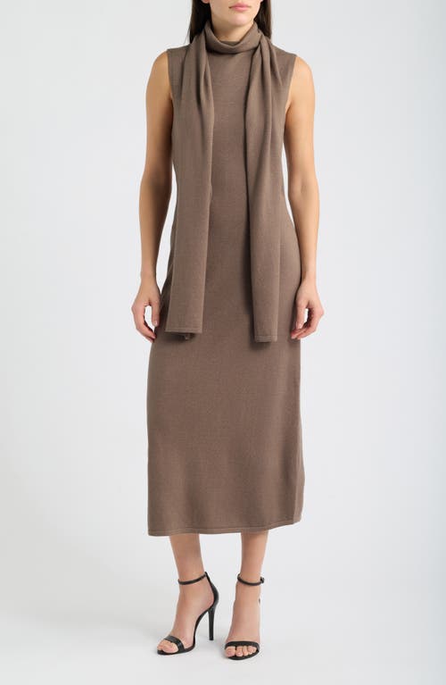 Vince Camuto Vince Camuto Scarf Neck Sweater Dress