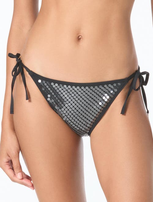 Vince Camuto Vince Camuto Sequin String Bikini Swim Bottom