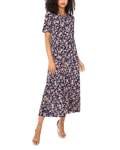 Vince Camuto Vince Camuto Short Sleeve Maxi Dress