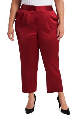 Vince Camuto Vince Camuto Slim Leg Satin Pants
