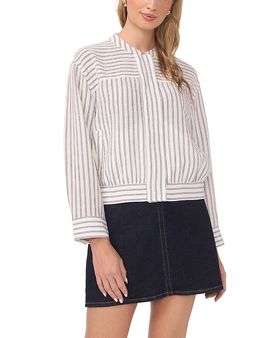 Vince Camuto Vince Camuto Snap Front Bomber Jacket