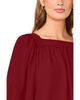 Vince Camuto Vince Camuto Square Neck 3/4 Sleeve Bubble Blouse - 4