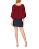 Vince Camuto Vince Camuto Square Neck 3/4 Sleeve Bubble Blouse - 5