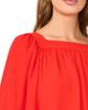 Vince Camuto Vince Camuto Square Neck Bubble Hem Top - 2