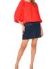 Vince Camuto Vince Camuto Square Neck Bubble Hem Top - 3