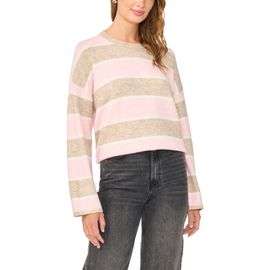 Vince Camuto Vince Camuto Striped Crewneck Sweater