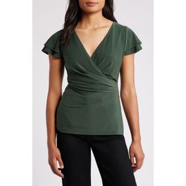 Vince Camuto Vince Camuto Surplice V-Neck Knit Top