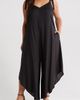 Vince Camuto Vince Camuto Tie Strap Crop Wide Leg Jumpsuit - 1