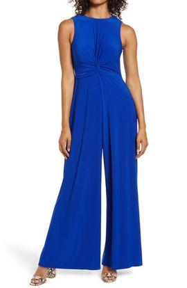 Vince Camuto Vince Camuto Twist Front Knit Jumpsuit
