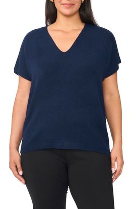 Vince Camuto Vince Camuto V-Neck Short Sleeve Sweater
