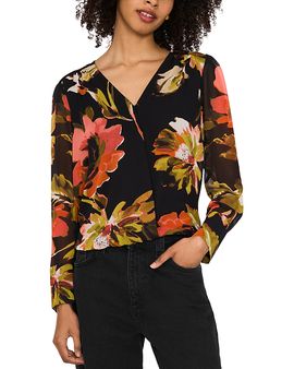 Vince Camuto Vince Camuto Wrapped Long Sleeve Blouse