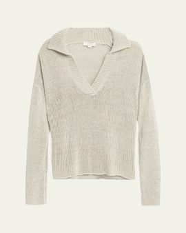 Vince Coated Cotton Sweater