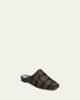 Vince Dakota Zebra Calf Hair Mules - 2