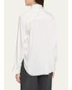 Vince Draped Scarf Silk-Blend Shirt - 3