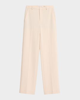 Vince Elsa High-Rise Straight-Leg Trousers