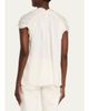 Vince Gathered Cap-Sleeve Silk-Blend Blouse - 3
