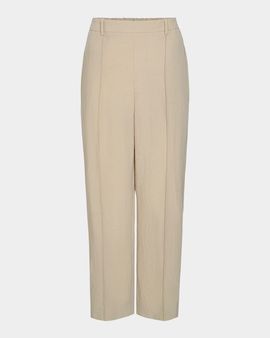 Vince Grace Pintuck Cropped Trousers