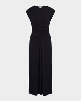 Vince Jersey Midi Wrap Dress